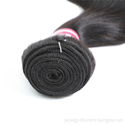 Wholesale Body Wave Bundles Virgin Hair Peruvian Young Girl Donor Mink Hair With Full Customized Bags Natural Human Extensions
